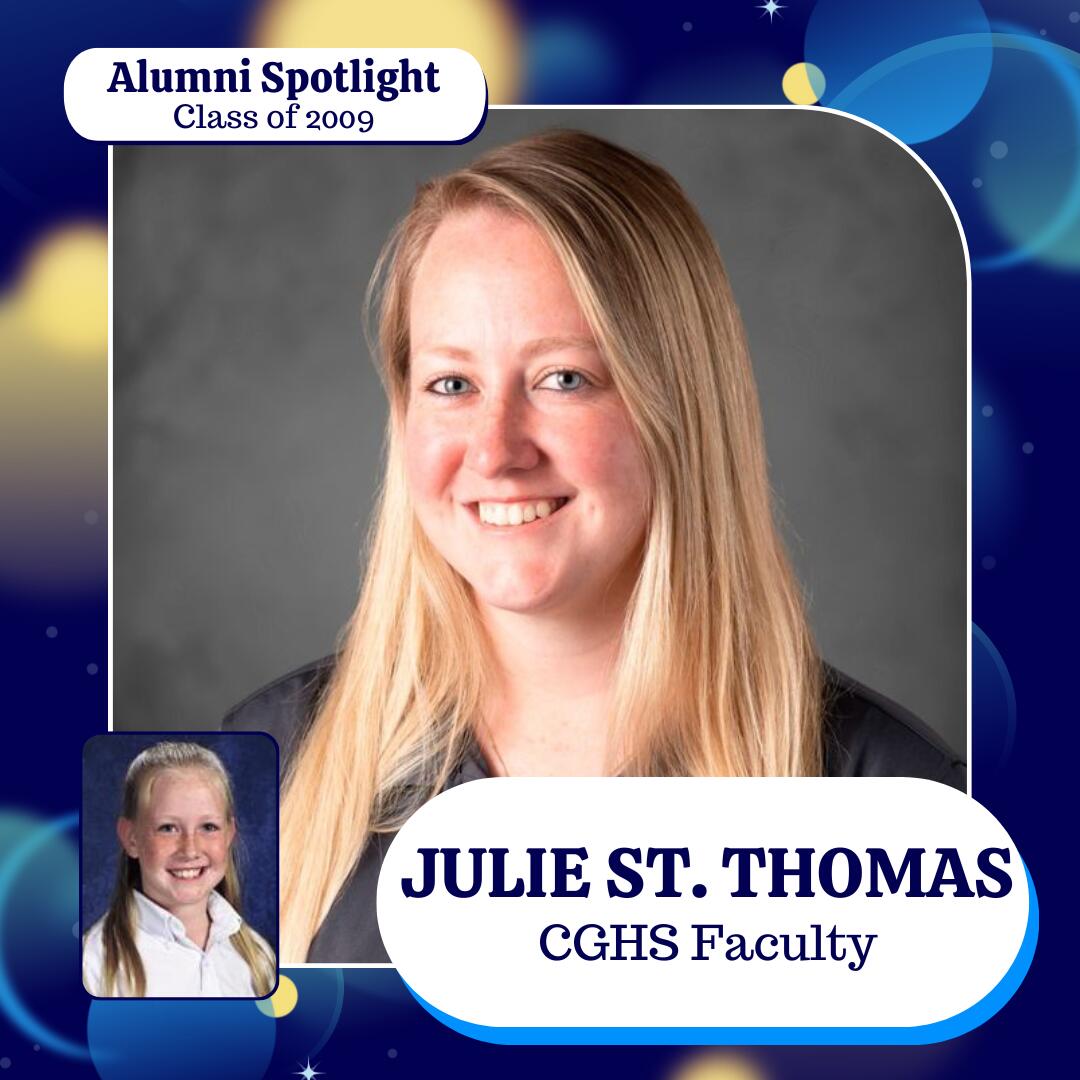 Miss Julie St. Thomas - CGHS Faculty