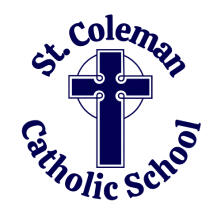 St. Coleman Catholic School Side Logo
